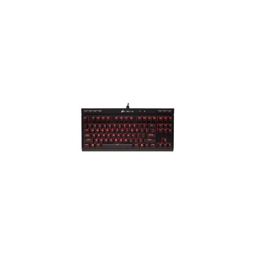 Corsair Clavier Gamer Mecanique Compact K63 Cherry Mx Red, Retroeclairage Rouge Ch-9115020-fr