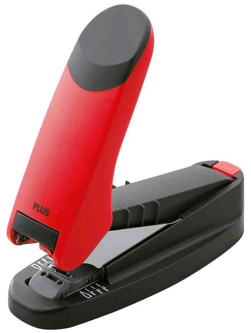 Agrafeuse Sans Effort Flat Clinch St-261 V Capacité 55 Feuilles Agrafes 23/10 Rouge
