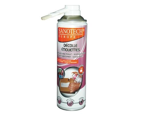 Sanotech Solvant décolle étiquette colle forte - Sanotech - 500 Ml
