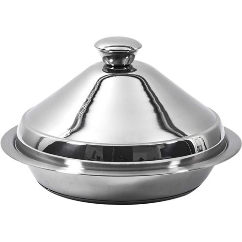 Cook Concept - Tajine en acier inoxydable tous feux 24 cm