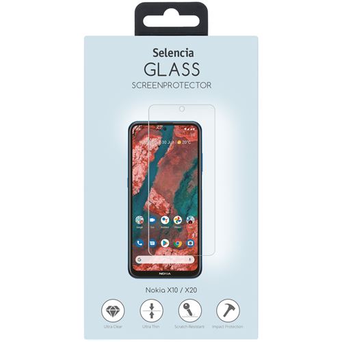 Verre Trempé pour Nokia X20 / X10 Selencia Transparent