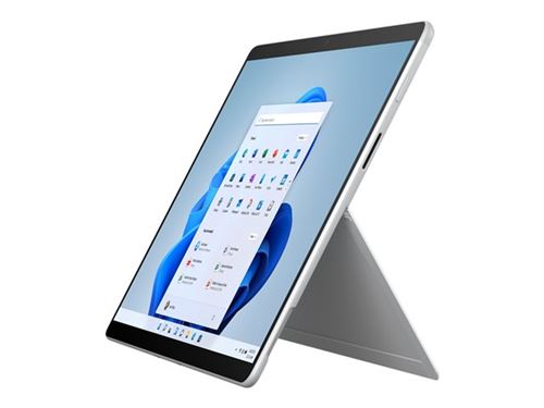 Microsoft Surface Pro X - Tablet - SQ1 3 GHz - Win 11 Pro - Qualcomm Adreno 685 - 8 GB RAM - 128 GB SSD - 13 aanraakscherm 2880 x 1920 - Wi-Fi 5 - platinum - commercieel