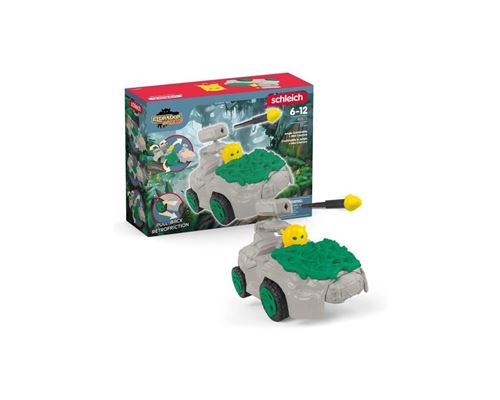 Schleich- Crashmobile De La Jungle Avec Mini Creature- 42671- Gamme Eldrador Mini Creatures