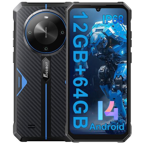 4G Smartphone Fossibot F105 6.745“ 64GO-BLEU