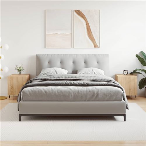 vidaXL Tables de chevet 2 pcs chêne sonoma 40x40x50 cm bois ingénierie827523