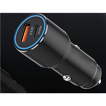 Pack chargeur voiture prise allume-cigare WeFix Double USB-A 4,8A avec  câble Lightning 1m chargeur iPhone - Accessoire téléphonie pour voiture -  Achat & prix