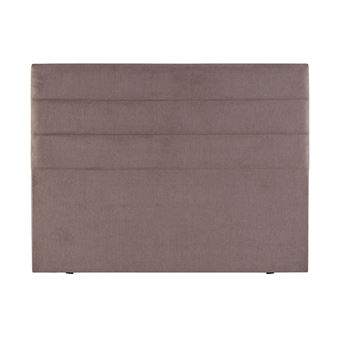 Tête de lit déco Thera chiné marron glacé 160 - Bultex