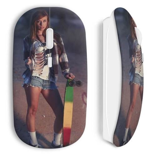 MANIACASE Souris Sans Fil Sexy Girl Skate 