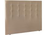 EPEDA Tête de lit Prestige 180cm enduit moka