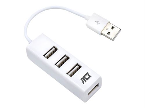 ACT AC6200 - Concentrateur (hub) - 4 x USB 2.0 - de bureau