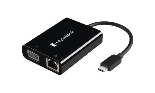 Dynabook - Station d'accueil - USB-C - VGA - GigE