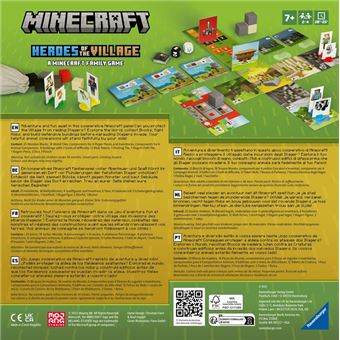 Jeu classique Ravensburger Minecraft Junior Save the village