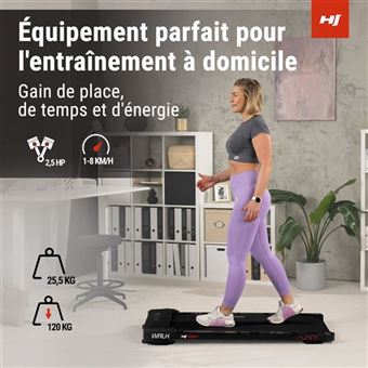 Tapis De Course Pliable 6-en-1, VANNECT Tapis De Marche Silencieux