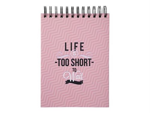 Exacompta Little Graphic - Album - 50 x 6,3x9 po (16x23 cm) - citations inspirantes - assortiment de couleurs pastel x 1
