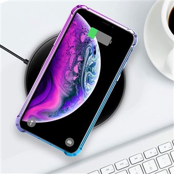 Acheter Coque de téléphone antichoc en Silicone, étui de Protection arrière  Transparent pour iPhone 14 11 12 13 Pro Max X XS XR 8 7 Plus SE