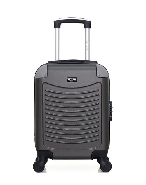 Non Communiqué Gris Fonce Wave Paris - Valise Cabine Xxs Congo 46 Cm 4 Roues
