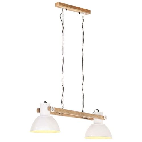 Vidaxl Blanche Lampe Suspendue Industrielle - Image 3