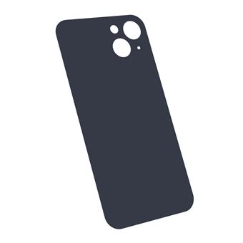 Vitre arrière d'origine pour Oppo A15 Dynamic Black