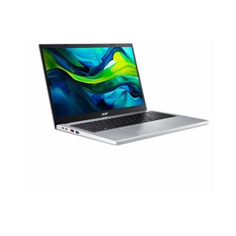 Acer Aspire Go 15 AG15-32P - Intel N-series - N150 / jusqu'à 3.6 GHz - Win 11 Home in S mode - Intel Graphics - 8 Go RAM - 128 Go SSD UFS - 15.6" TN 1920 x 1080 (Full HD) - Wi-Fi 6 - Argent pur - clavier : Suisse Allemand