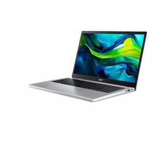 Acer Aspire Go 15 AG15-32P - Intel N-series - N150 / jusqu'à 3.6 GHz - Win 11 Home in S mode - Intel Graphics - 8 Go RAM - 128 Go SSD UFS - 15.6" TN 1920 x 1080 (Full HD) - Wi-Fi 6 - Argent pur - clavier : Suisse Allemand