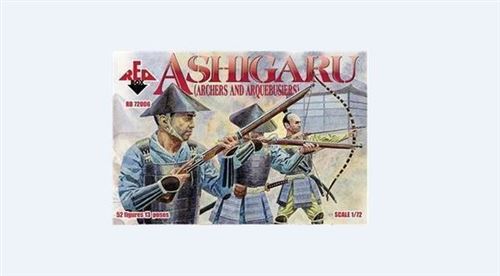 Ashigaru (archers And Arquebusiers) - 1:72e - Red Box