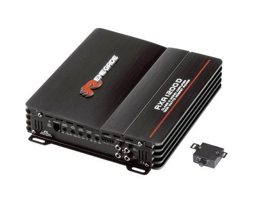 Ampli auto numérique 4 canaux 1200 W Renegade RXA1200D adapté pour marque: Universal