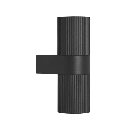 Nordlux 2318051003 Kyklop Ripple Wall Light GU10 Black Metal Design