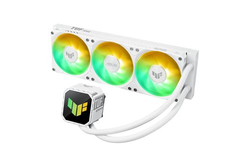 Non Communiqué Blanc Asus Tuf Gaming Lc Iii - White Edition - Système De Refroidissement Liquide De Processeur - Taille De Radiateur : 360 Mm - (Pour : Lga1700, Lga1200, Am4, Am5, Lga1851) - Base Cuivre - 120 Mm