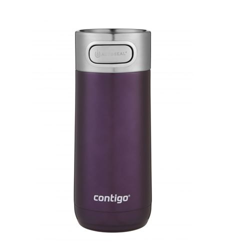 Mug isotherme Luxe Merlot 360ml - Contigo - Violet - Inox