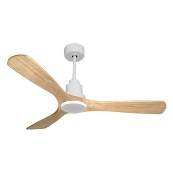 Ventilateur de plafond réversible Wifi avec télécommande – PURLINE ParosD132C0466716 Blanc - 1