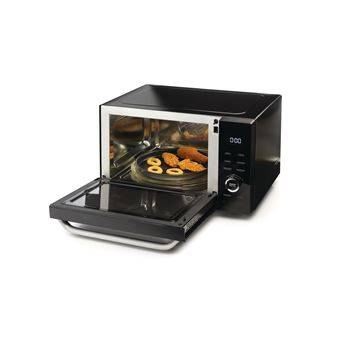 Micro-ondes Combiné Hisense H30MOBS10HC, 30 L, 1000 W, Noir
