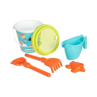 Jeu de plein air Ecoiffier Seau garni décor holidays 17 cm