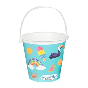 Jeu de plein air Ecoiffier Seau garni décor holidays 17 cm