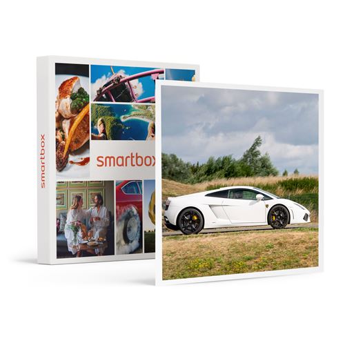 SMARTBOX - Coffret Cadeau Stage de pilotage enfant : 4 tours de circuit en Lamborghini Gallardo et en Ferrari F430 Spider-Sport & Aventure