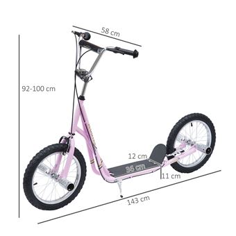 Trotinette Freestyle 82cm,100mm Roues Trottinette Freestyle 10 Ans, 100kg  Charge Trotinette Enfant Roulements Abec-9, Guidon 58cm - Achat / Vente  Trotinette Freestyle 82cm,1 - Cdiscount