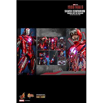 Figurine Hot Toys MMS618D43 Marvel Comics Iron Man 3 Silver