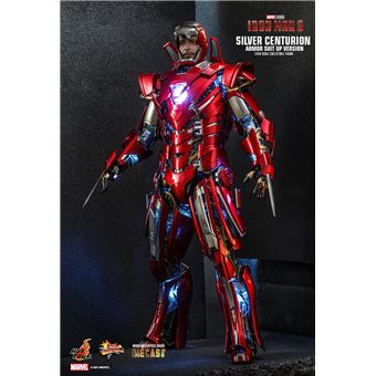 Figurine Hot Toys MMS618D43 Marvel Comics Iron Man 3 Silver
