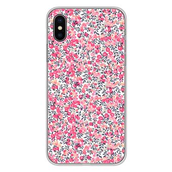 Coque en silicone - Compatible Apple iPhone X, Apple iPhone XS - design liberty wiltshire rose