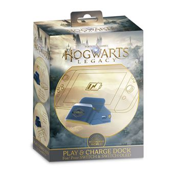 Dock Et Stand 2 En 1 Support Recharge + Connexion Tv - Hogwarts Legacy