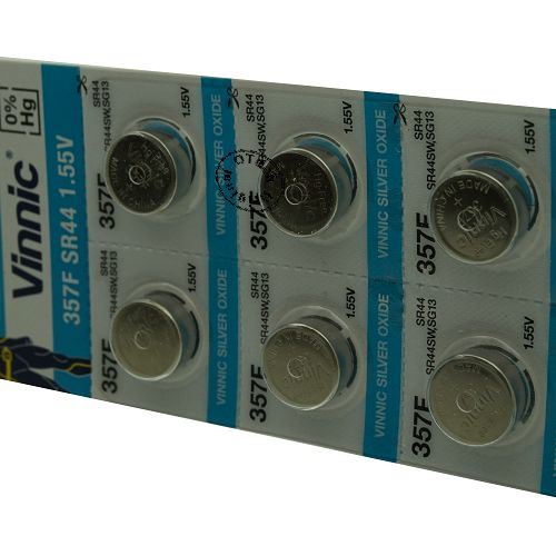 Pack de 10 piles Vinnic compatible avec MAXELL SR44SW - Otech