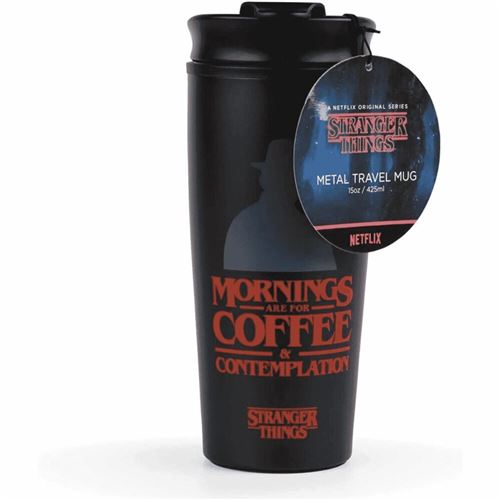 Non Communiqué Gourde - Stranger Things - Gourde Stranger Things 5 De 900Ml Avec Paille