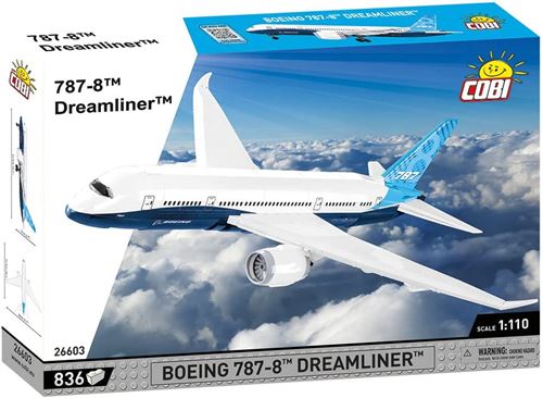 Cobi 26603 Avion Boeing 787 8 Dreamliner Jeu de Construction Autres jeux de construction Achat prix fnac