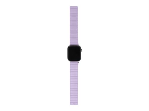 Decoded Traction Strap Lite - Boucle pour montre intelligente - mauve - pour Apple Watch Hermès Series 7, Hermès Series 9, Nike Series 7, Series 10, Series 8, Series 9