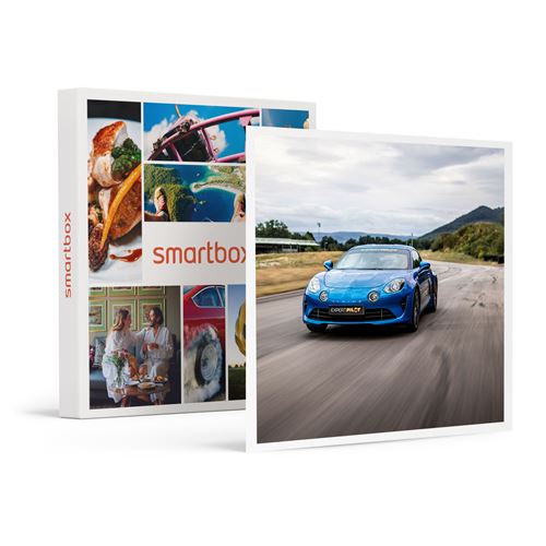 SMARTBOX - Coffret Cadeau Stage de pilotage : 5 tours sur le circuit de Chambley en Porsche Cayman ou en Alpine A110-Sport & Aventure