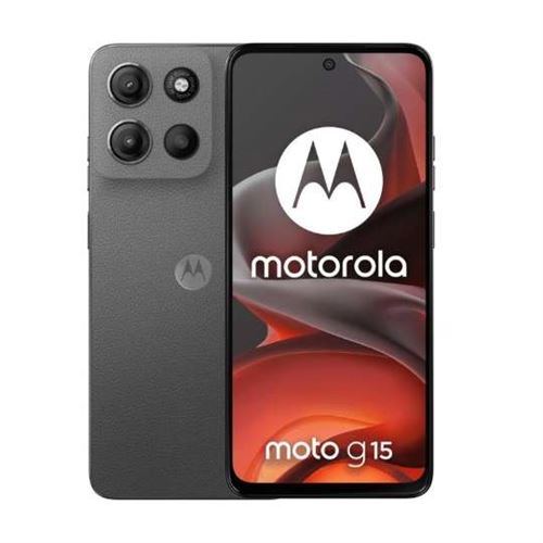 Smartphone Motorola Moto G15 rouge 6.72