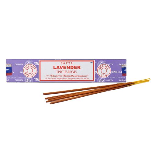 Phoenix Import Encens Satya Lavande - 15 Grammes Environ 15 Bâtonnets