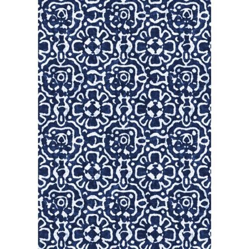 AASTORY Tapis 100% vinyle VIF 35917 - 1,5 mm - 66 x 95 cm - Bleu - Made In France