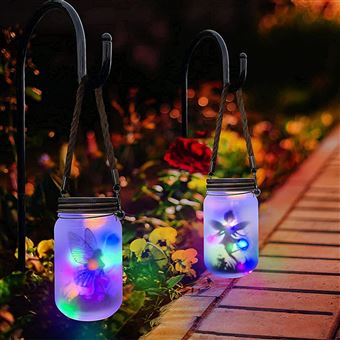 Lampe Solaire Exterieur Jardin Pissenlits FONGWAN Lumières