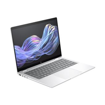 HP EliteBook X Flip G1i Notebook Next Gen AI - Conception inclinable - Intel Core Ultra 7 - 256V / jusqu'à 4.8 GHz - Win 11 Pro - Intel Arc Graphics 140V - 16 Go RAM - 512 Go SSD NVMe - 14" IPS écran tactile 1920 x 1200 - NFC, Wi-Fi 7, Bluetooth - argen