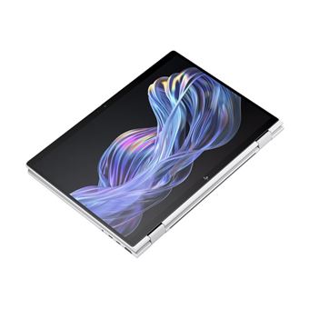 HP EliteBook X Flip G1i Notebook Next Gen AI - Conception inclinable - Intel Core Ultra 7 - 256V / jusqu'à 4.8 GHz - Win 11 Pro - Intel Arc Graphics 140V - 16 Go RAM - 512 Go SSD NVMe - 14" IPS écran tactile 1920 x 1200 - NFC, Wi-Fi 7, Bluetooth - argen